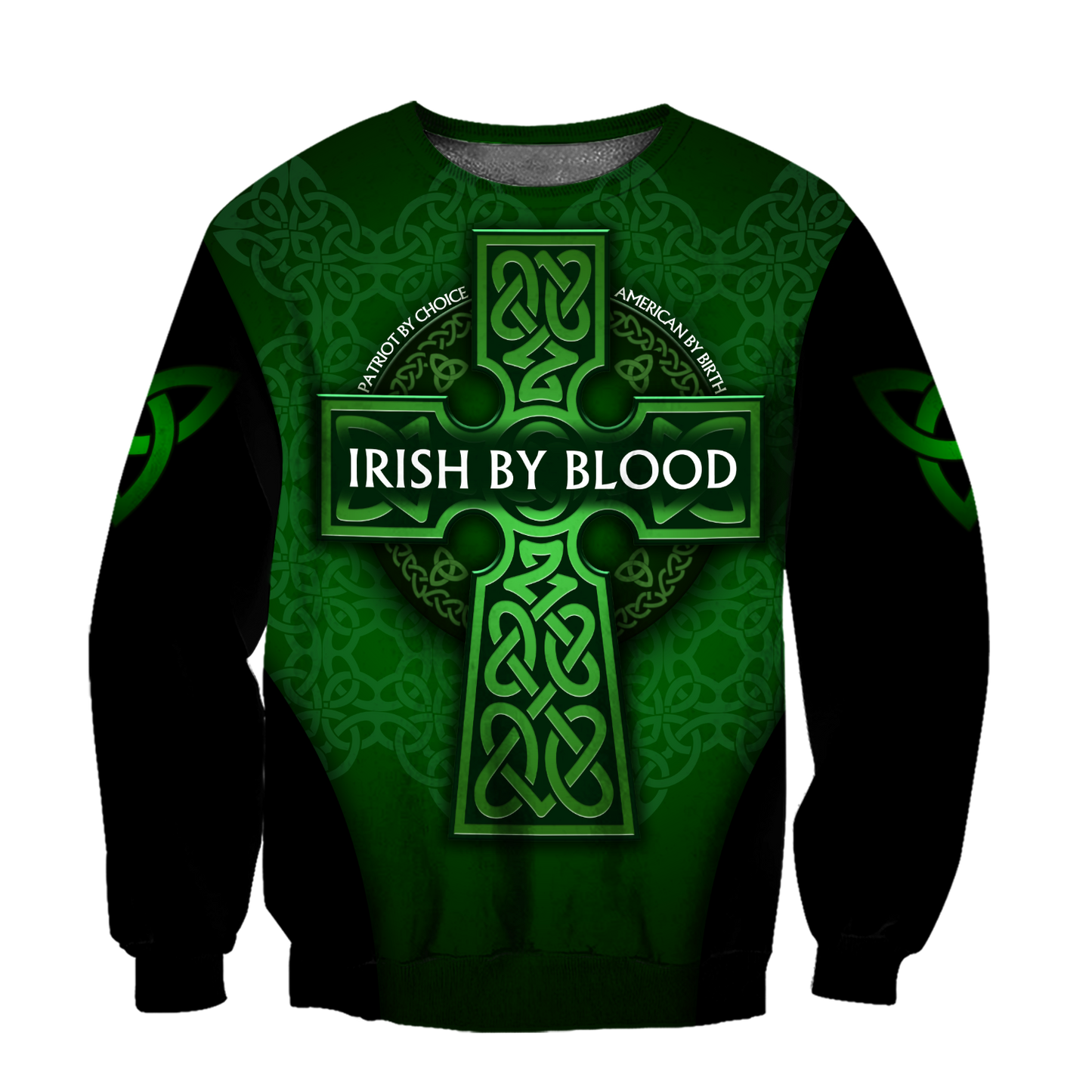 Premium Unisex Hoodie Irish St.Patrick Day Irish By Blood ML