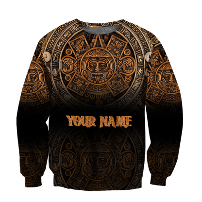 Aztec Mexican Customize 3D All Over Printed Shirts For Men And Women