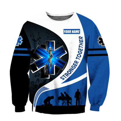 Personalized Name EMS 3D All Over Printed Unisex Shirts Ver 3