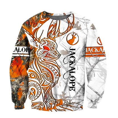 Premium Jackalope 3D All Over Printed Unisex Shirts