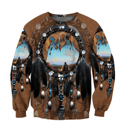 Native American 3D All Over Printed Unisex Shirts