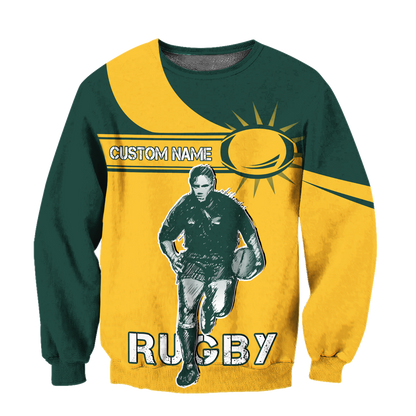 Personalized Australian Rugby 3D Printed Unisex Shirts