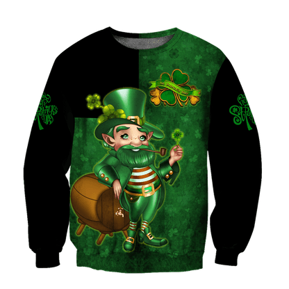 Irish 3D All Over Printed Unisex Shirts Saint Patrick's Day Shamrock