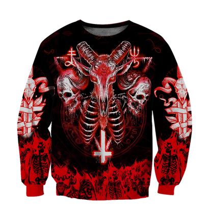 Skull Satanic Hoodie For Men And Women MH12012102