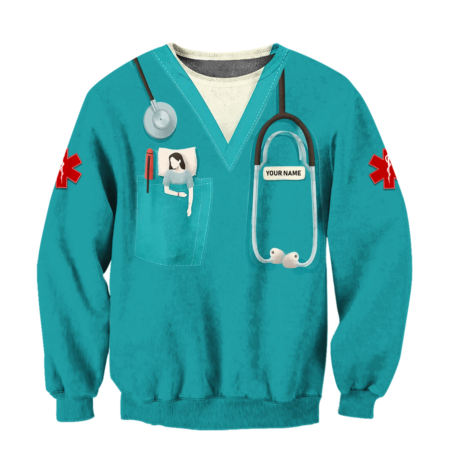 Premium Nurse Customize 3D All Over Printed Unisex Shirts