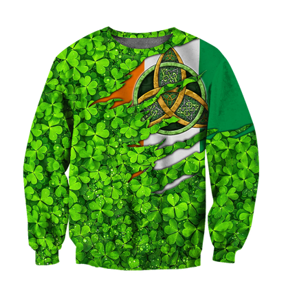 Premium Irish Saint Patrick's Day 3D All Over Printed Unisex Shirts
