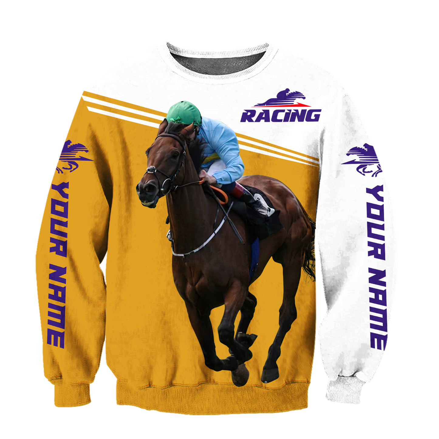 Personalized Horse Racing 3D All Over Printed Unisex Shirts