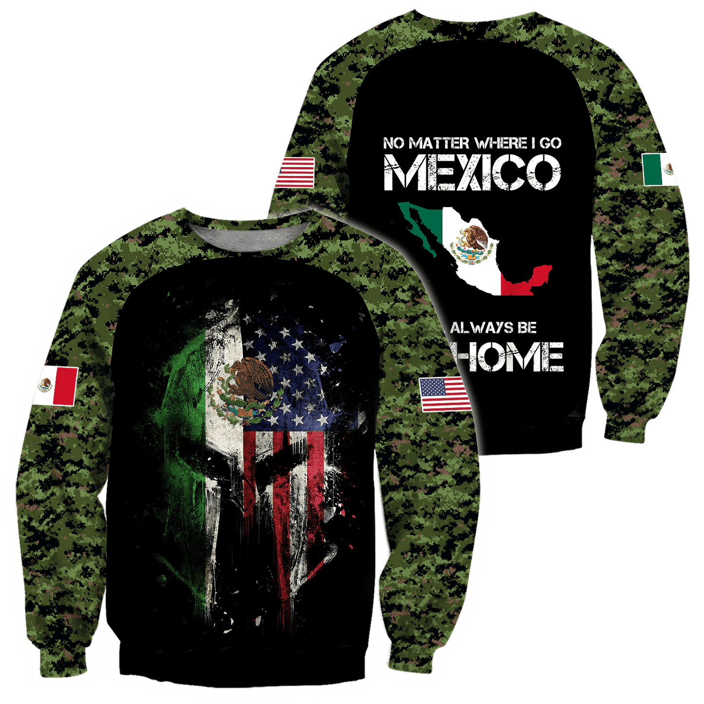 Mexico - My Home 3D All Over Printed Unisex Shirts