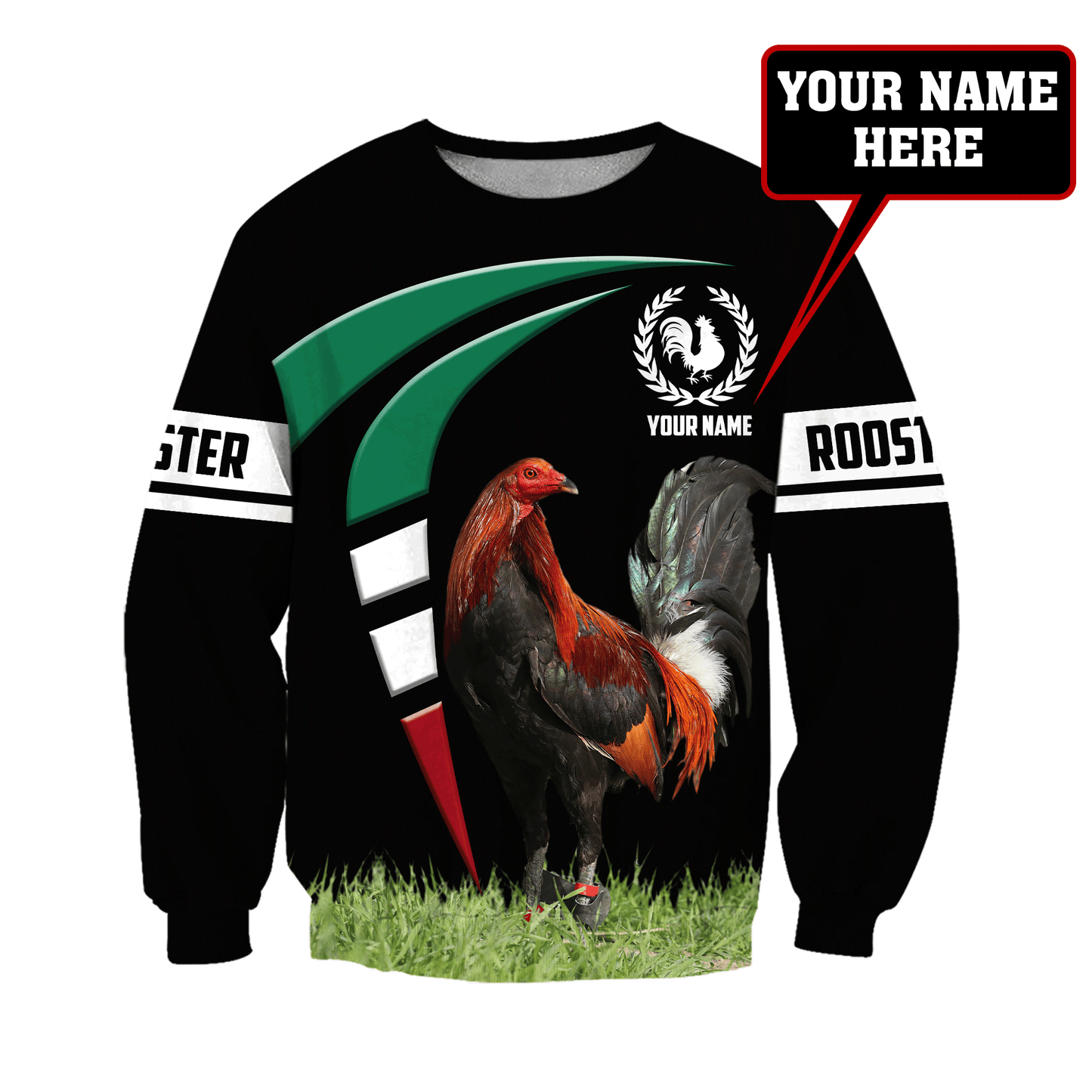 Personalized Rooster 3D Printed Unisex Shirts AM13052103