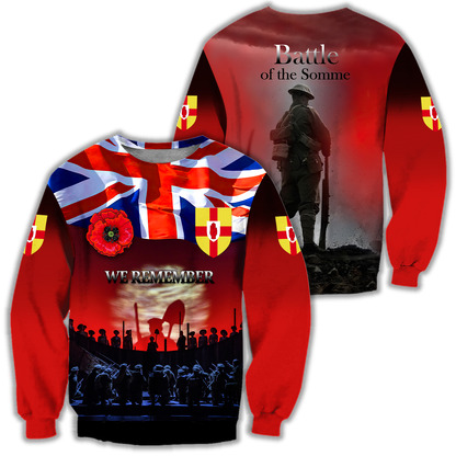 Remembrance Day Lest We Forget 3D All Over Printed Unisex Shirts