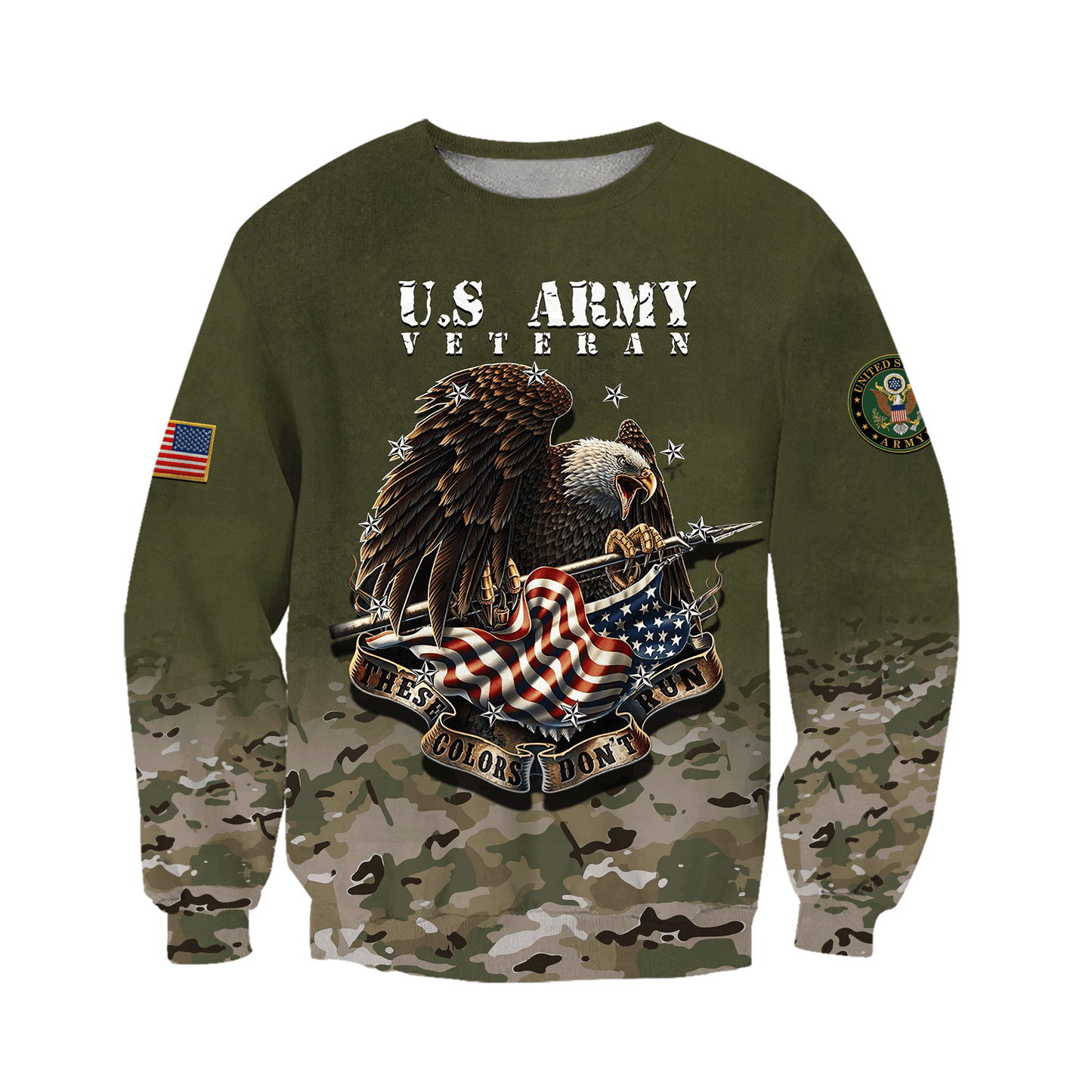 US Veteran 3D All Over Printed Hoodie AM25052102
