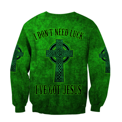 Customize Name Irish Patrick's Day 3D All Over Printed Unisex Shirt