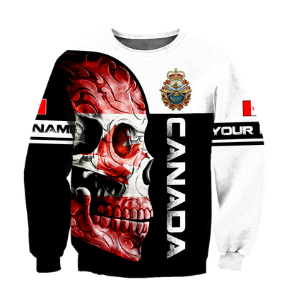 Personalized Name XT Canadian Veteran Armed Forces 3D Printed Shirts SN31032105