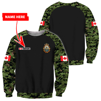 Custom Name XT Canadian 3D Printed Clothes PD16042105