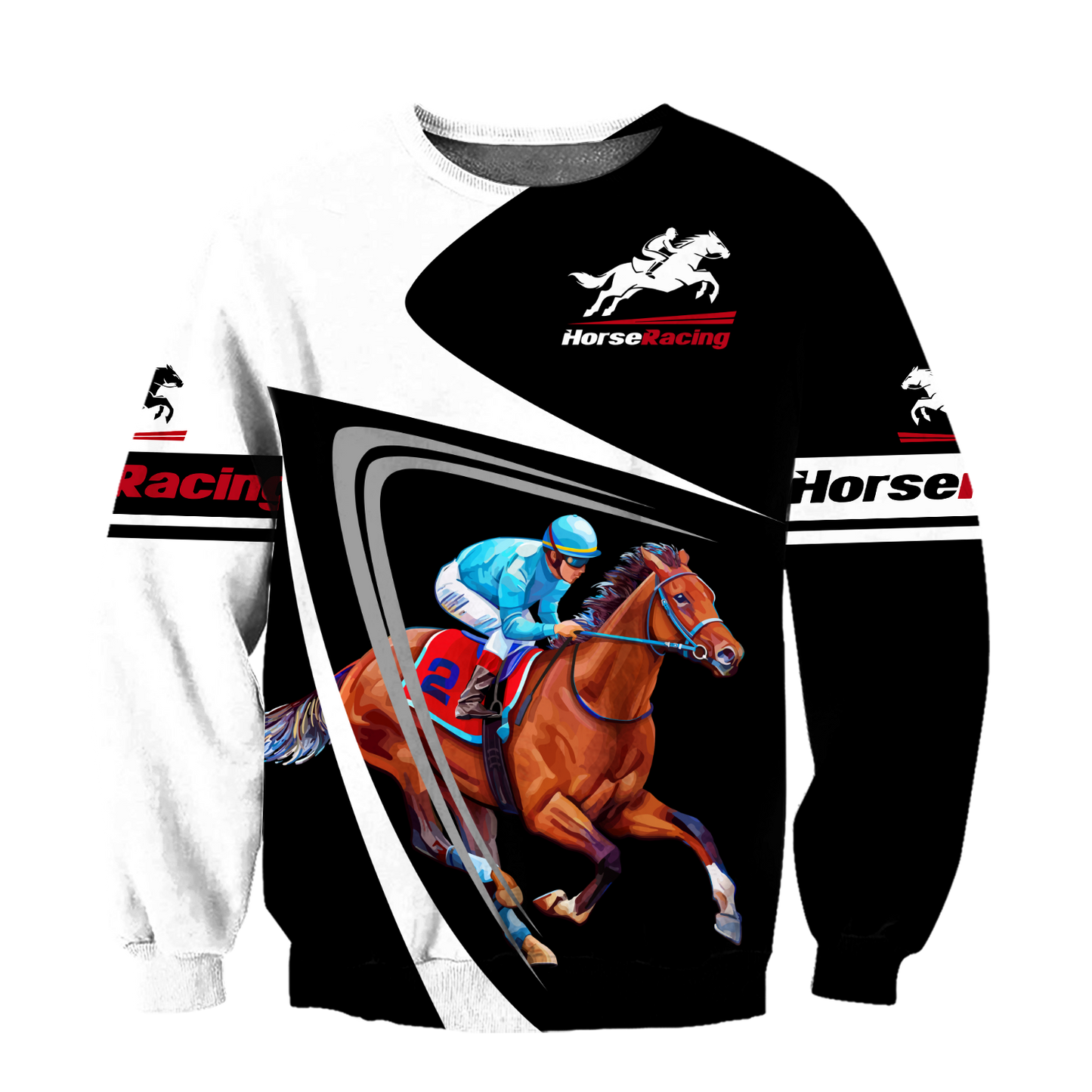 Horse Racing 3D All Over Printed Unisex Shirts