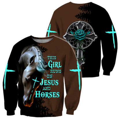 Premium Christian Jesus 3D All Over Printed Unisex Shirts DD17022101