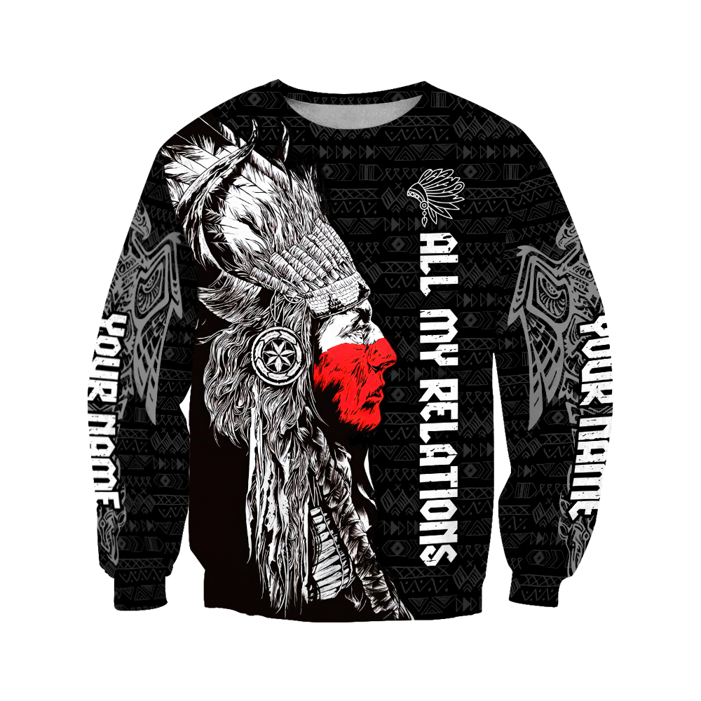 Native American Father‘s Day 3D All Over Printed Shirts DZ29052101 NT