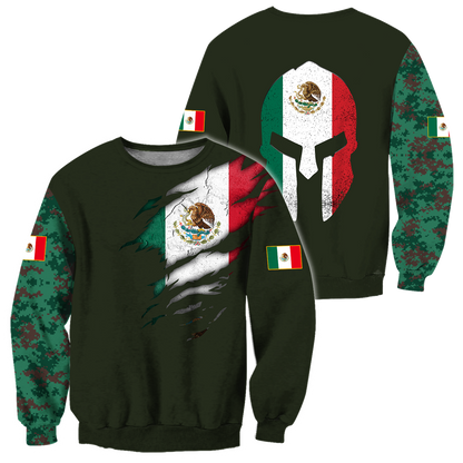 Mexican Hoodie 3D All Over Printed Shirts For Men and Women