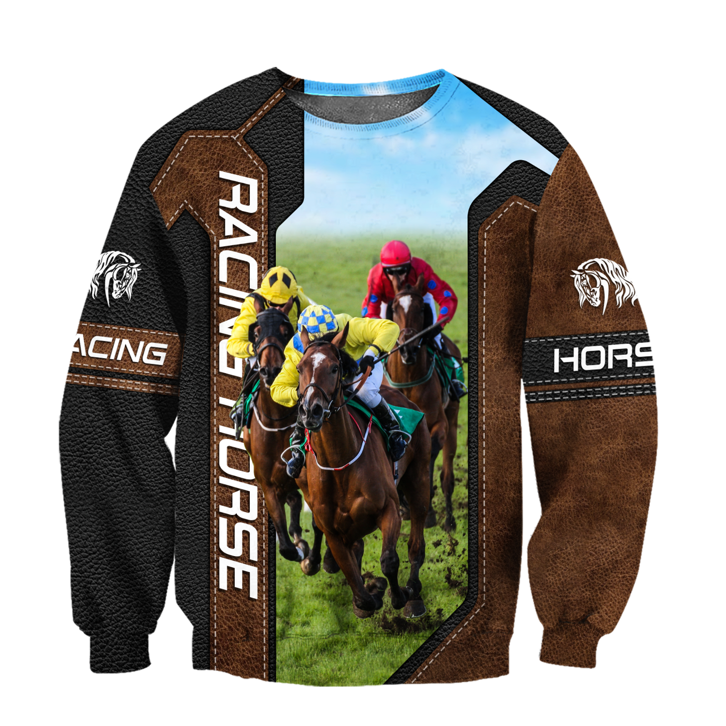 Racing Horse 3D All Over Printed Unisex Shirts