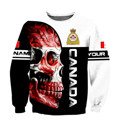 Personalized Name XT Canadian Veteran Army 3D Printed Shirts SN31032104