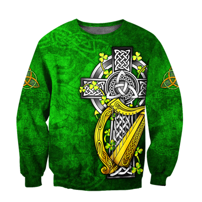 Premium Irish Saint Patrick's Day 3D All Over Printed Unisex Shirts