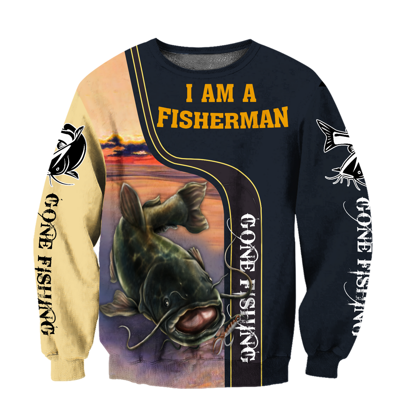 Catfish Lake Fisherman Unique design printed shirts
