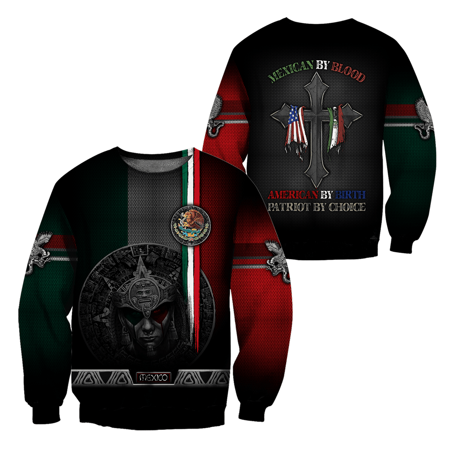 Mexican Pride 3D All Over Printed Unisex Shirts