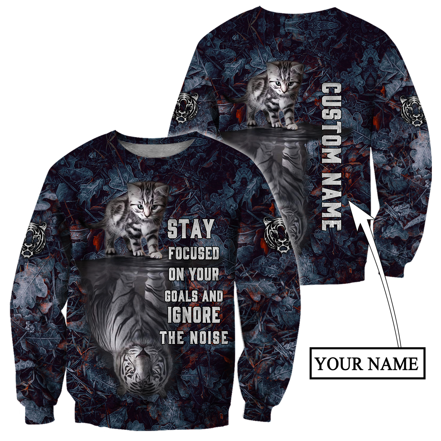 Customize Name The Great Tiger Hoodie For Men And Women DD03042101