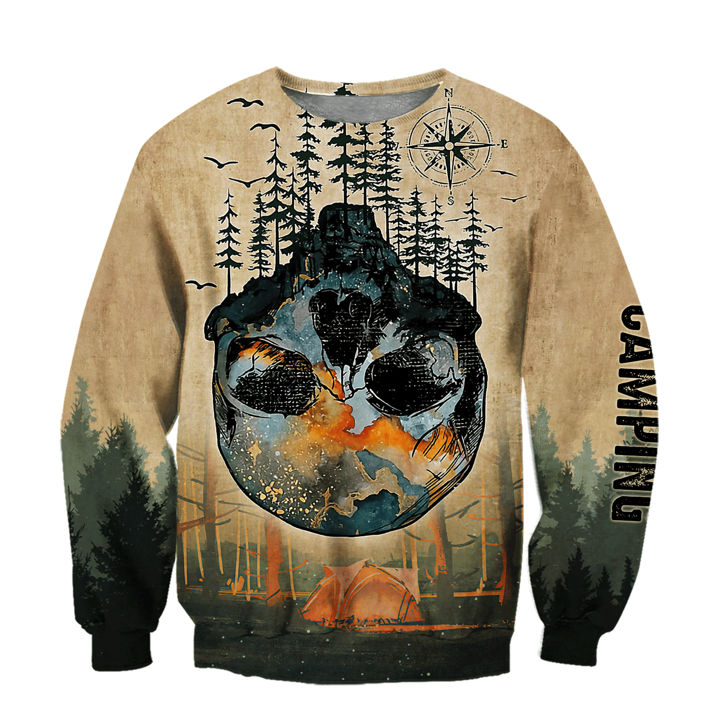 Camping 3D All Over Printed Shirts VP16112005XT