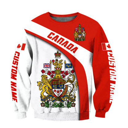 Custom Name XT Canada Day 3D Printed Shirts TNA26052103