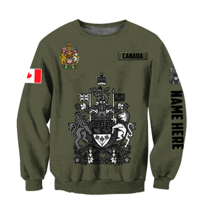 Custom Name XT Canada Day 3D Printed shirts