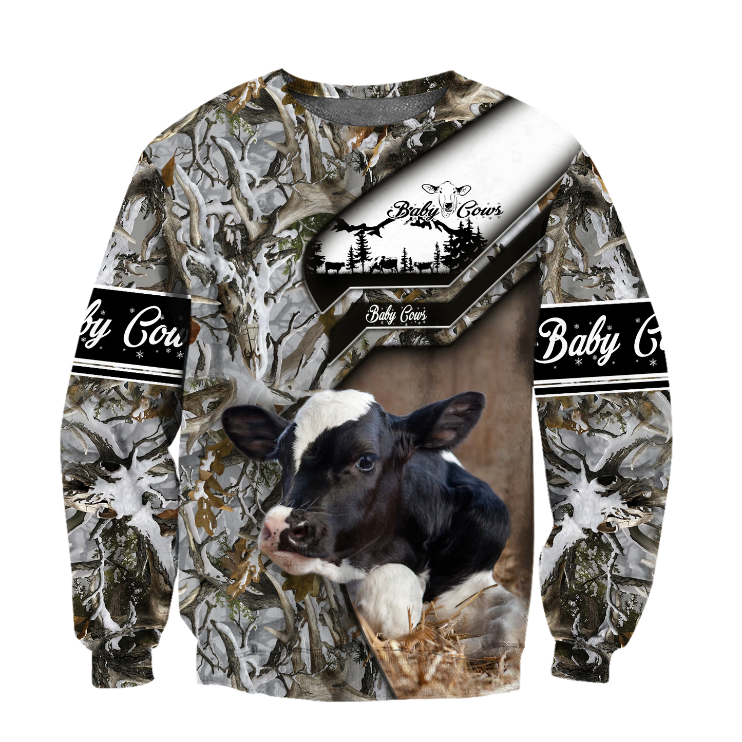 Cow 3d hoodie shirt for men and women DD11182002