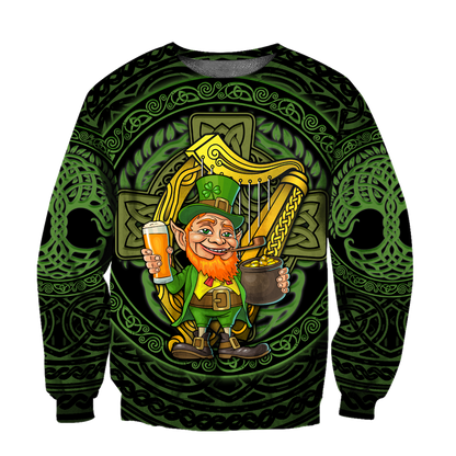 Premium Unisex Hoodie Irish St.Patrick Let Drink ML