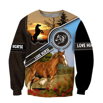 Horse 3D All Over Printed Shirts VP17112003