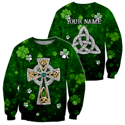 Personalized Irish Saint Patrick's Day 3D All Over Printed Shirts For Men And Women TN