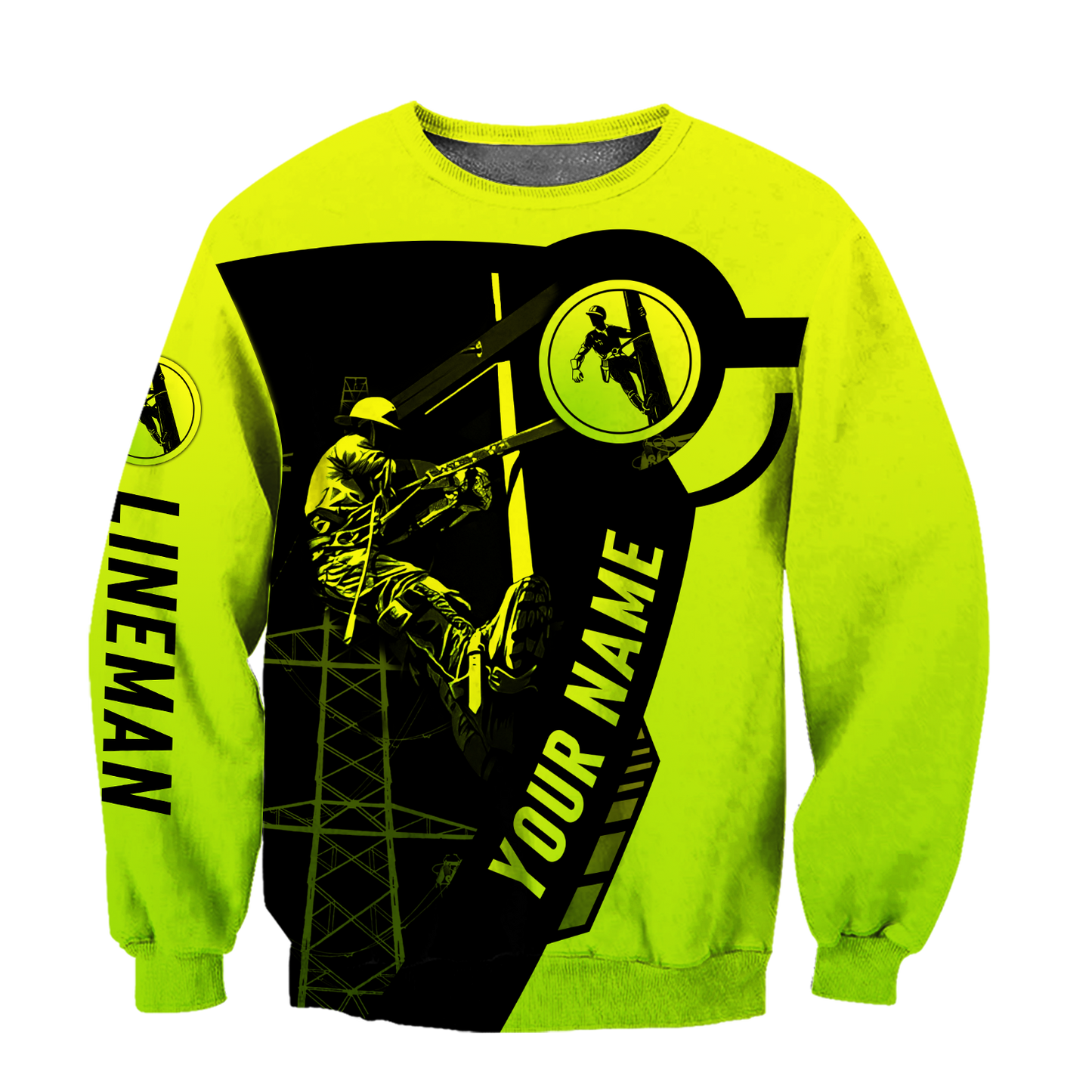 Electrician And Lineman Personalized Safety 3D All Over Printed Premium Unisex Hoodie ML MH26022104