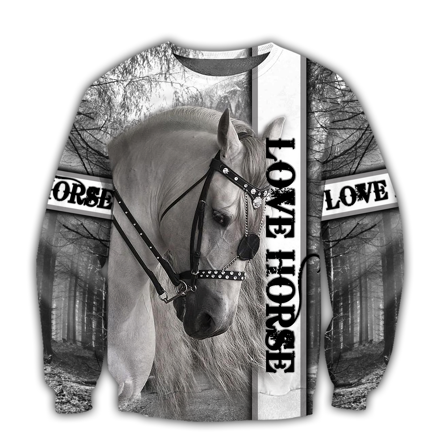 Horse 3D All Over Printed Shirts For Men and Women