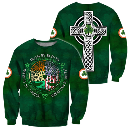 Irish Saint Patrick's Day 3D All Over Printed Shirts For Men And Women TN