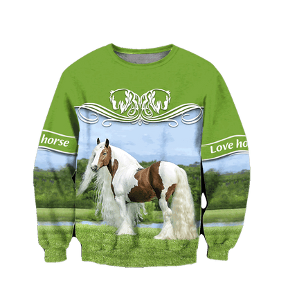 Premium Love Horse 3D All Over Printed Unisex Shirts VP06032102