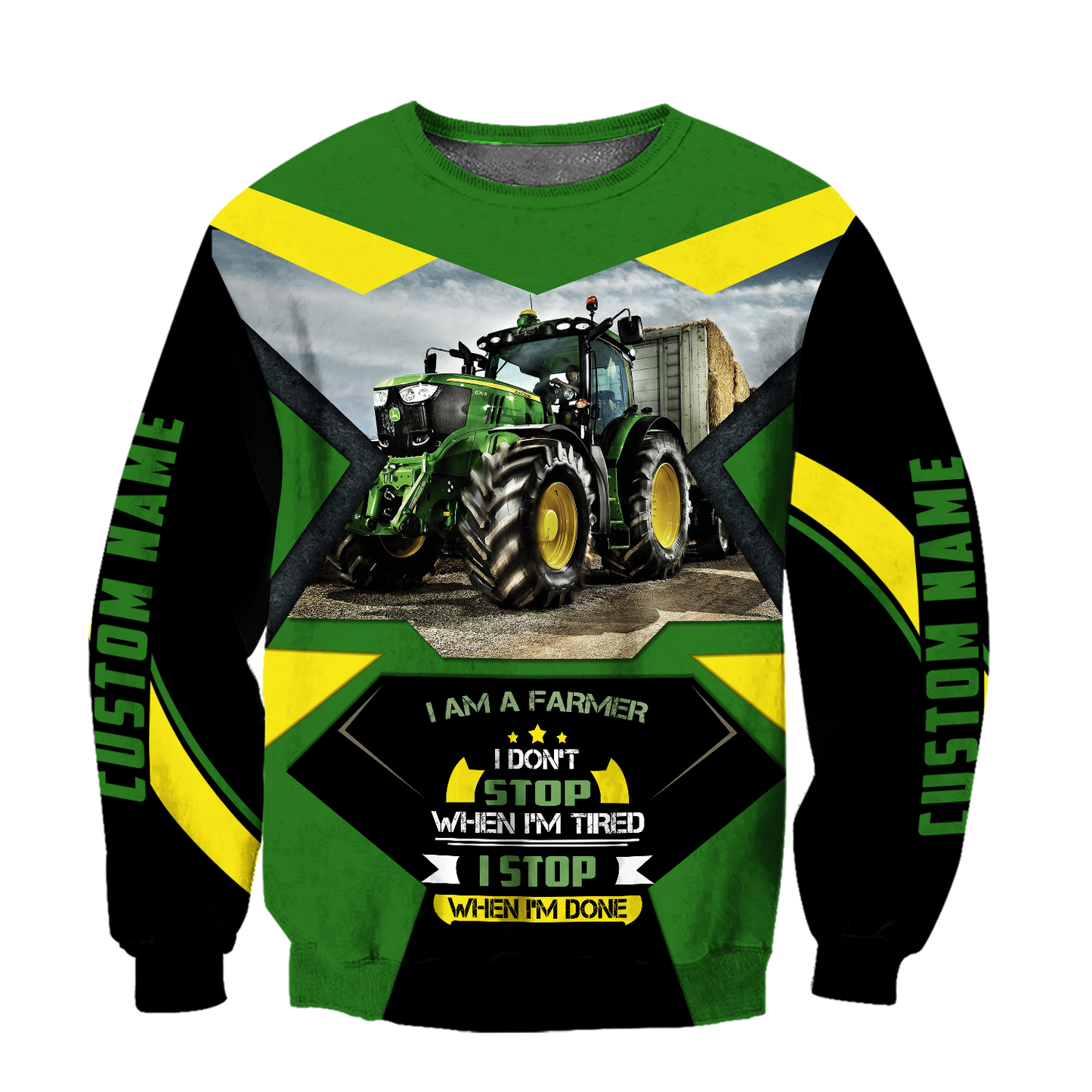 3D All Over Printed Tractor  Unisex Shirts Custom Name XT PD04022101