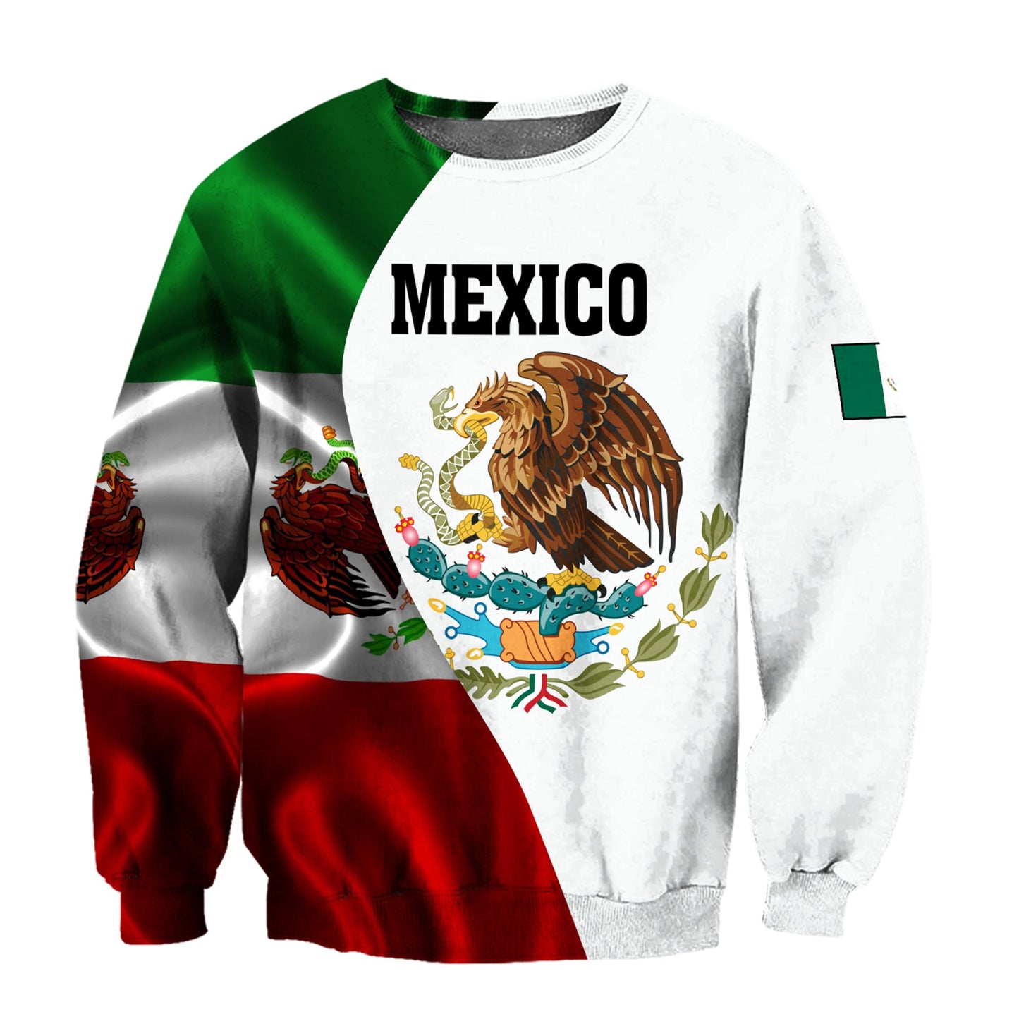 Mexico 3D All Over Printed Unisex Shirts