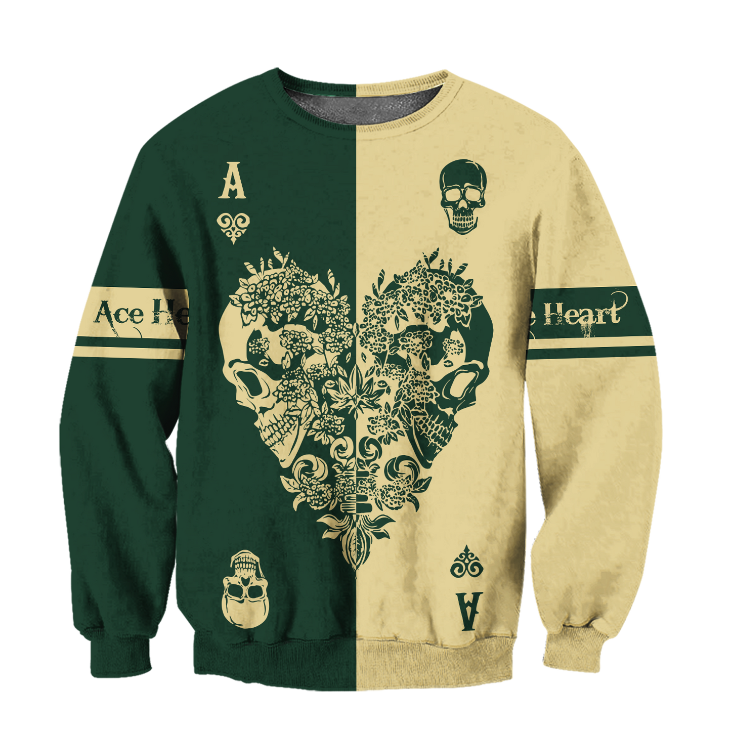Ace Heart 3D All Over Printed Unisex Shirts