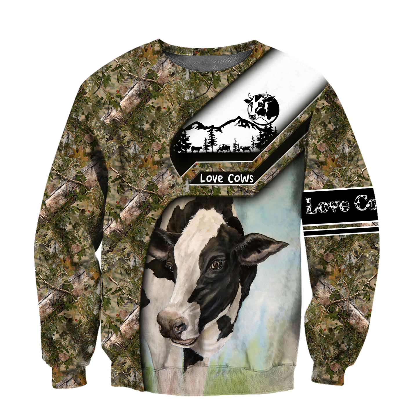 Cow 3d hoodie shirt for men and women DD11172002