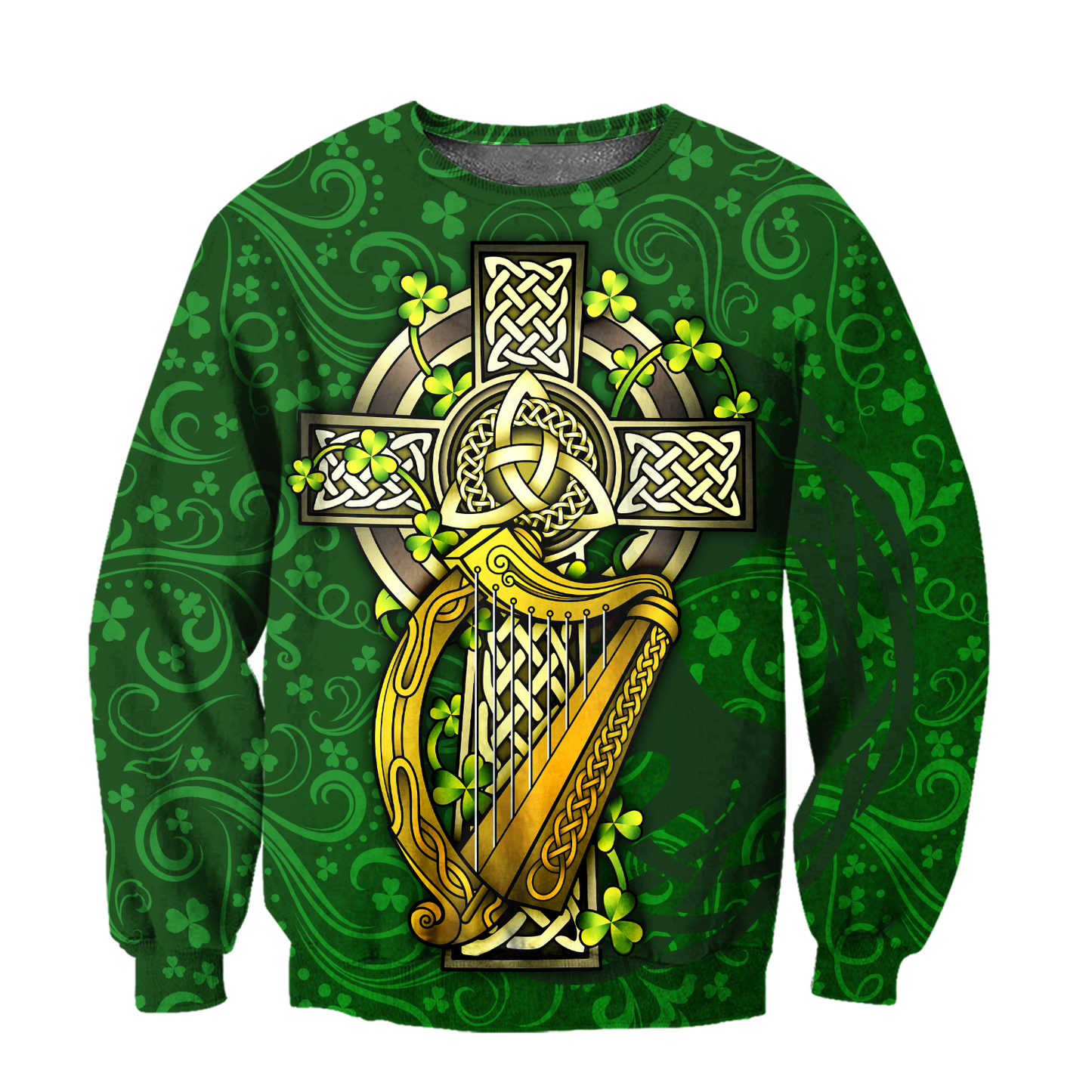 Irish 3D All Over Printed Unisex Shirts