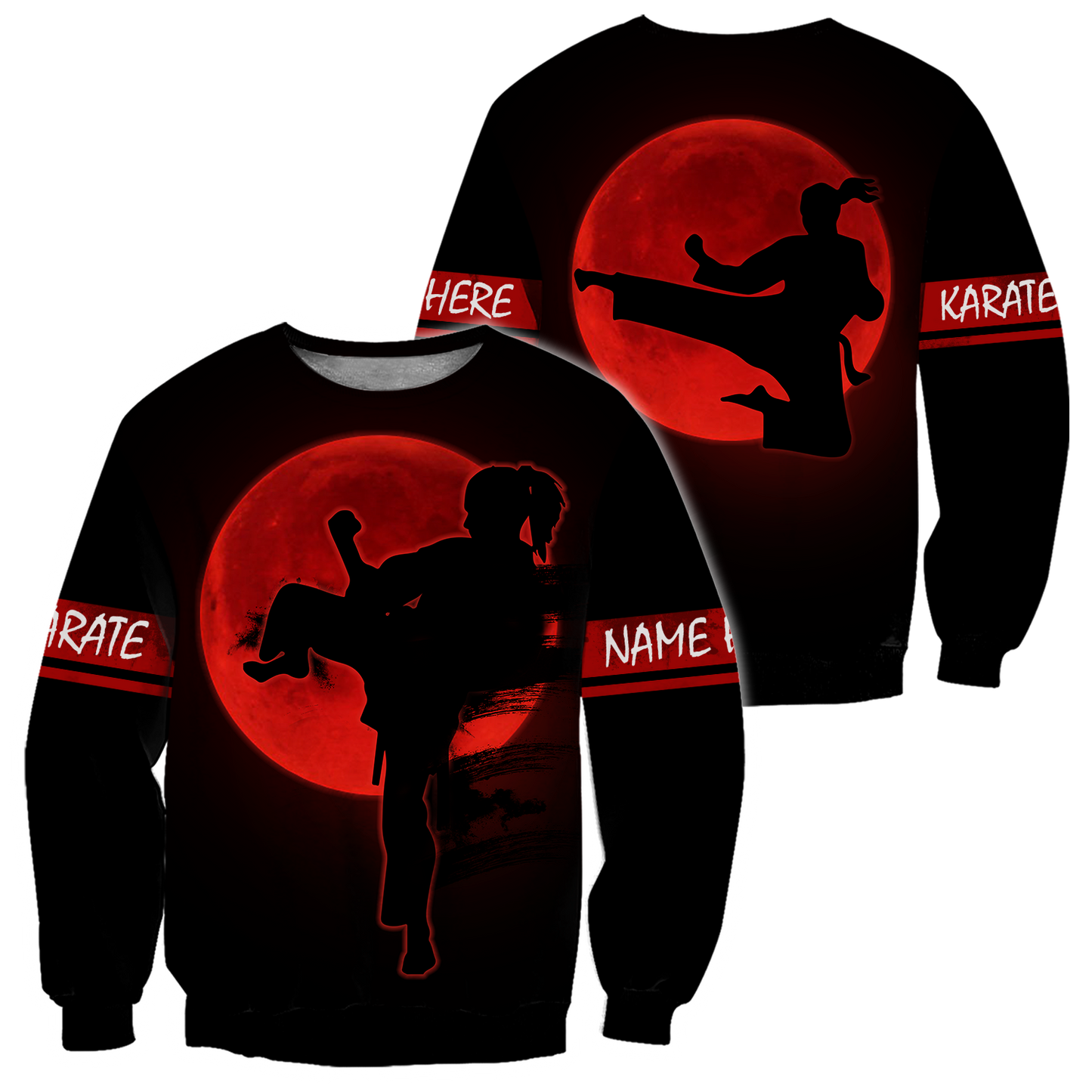 Customize Name Karateka Women Karate Hoodie For Men And Women TNA11032102