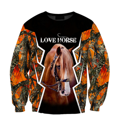 American Quarter Horse Camo 3D All Over Printed Shirts For Men And Women TR1712201CL