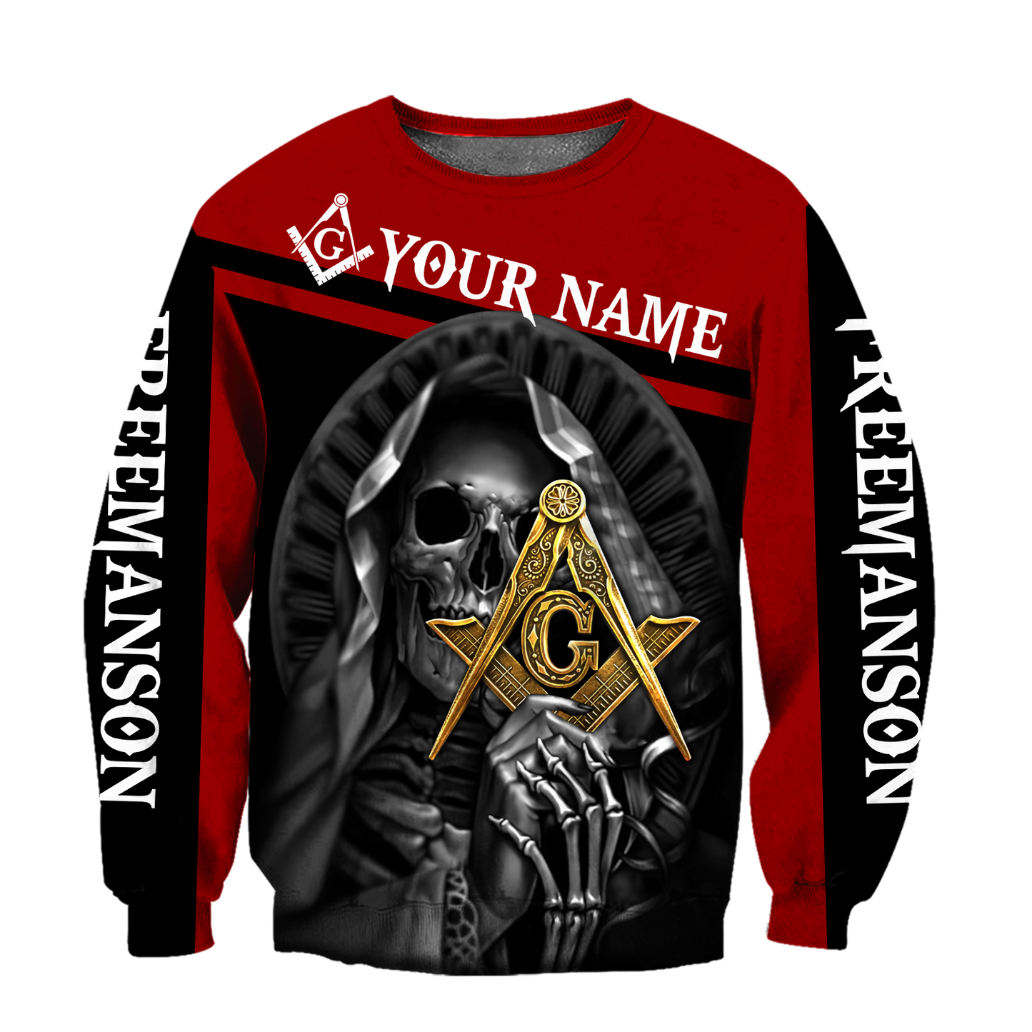 3D All Over Printed Unisex Shirts Masonic Personalized Name XT SN08032102.S1