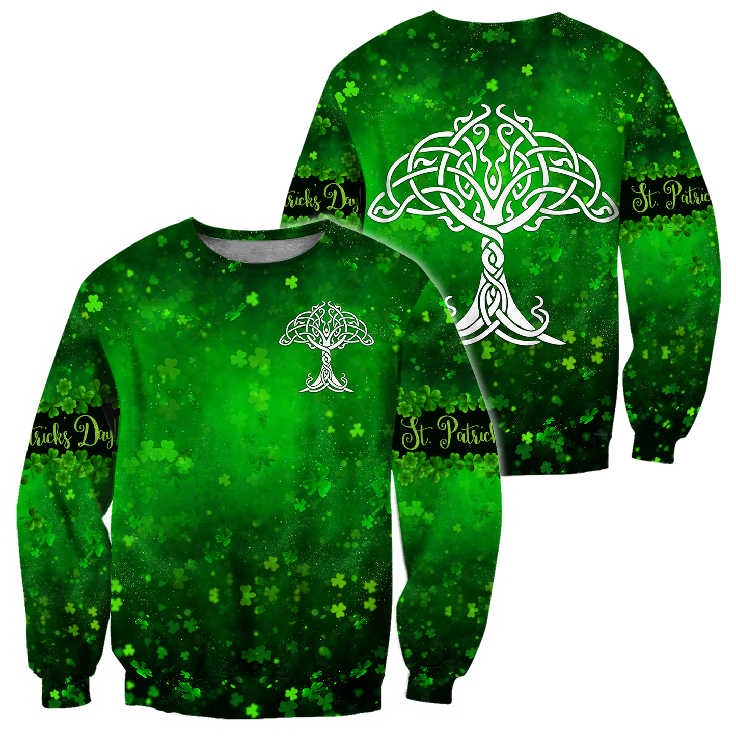 Premium Irish Saint Patrick's Day 3D All Over Printed Unisex Shirts