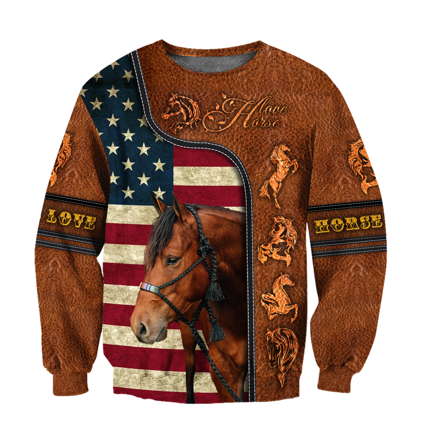 Love Horse 3D All Over Printed Unisex Shirts PD19112002
