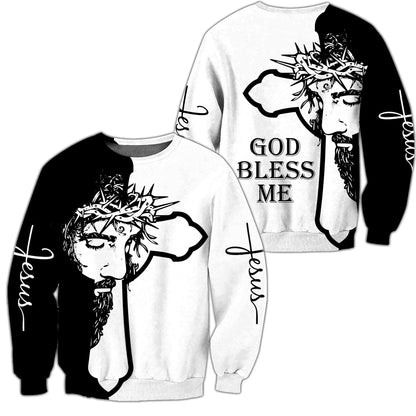 Premium Unisex Hoodie Easter Day Christian Jesus No5 ML God Bless Me